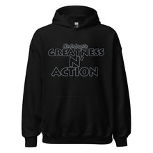 Cargar imagen en el visor de la galería, Sudadera con capucha Greatness N' Action Statement (BP)