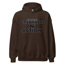 Cargar imagen en el visor de la galería, Sudadera con capucha Greatness N' Action Statement (BP)