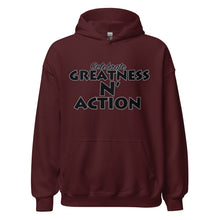 Cargar imagen en el visor de la galería, Sudadera con capucha Greatness N' Action Statement (BP)