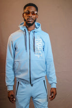 Cargar imagen en el visor de la galería, Conjunto de jogger con cremallera Gr8at (rojo)