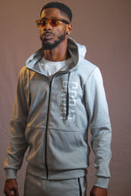 Cargar imagen en el visor de la galería, Conjunto de jogger con cremallera Gr8at (rojo)