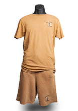 Cargar imagen en el visor de la galería, Conjunto corto verde oliva desgastado
