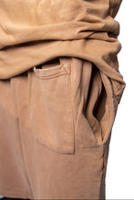 Cargar imagen en el visor de la galería, Conjunto corto verde oliva desgastado