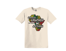 Load image into Gallery viewer, Greatness N&#39; Action Motherland  T-Shirt
