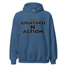 Load image into Gallery viewer, Greatness N&#39; Action Statement Hoodie (B.P)
