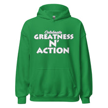 Load image into Gallery viewer, Greatness N&#39; Action Hoodie (W.P)
