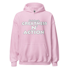 Load image into Gallery viewer, Greatness N&#39; Action Hoodie (W.P)
