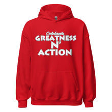 Load image into Gallery viewer, Greatness N&#39; Action Hoodie (W.P)
