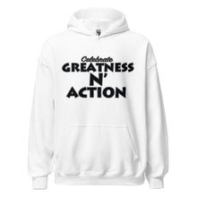 Load image into Gallery viewer, Greatness N&#39; Action Statement Hoodie (B.P)
