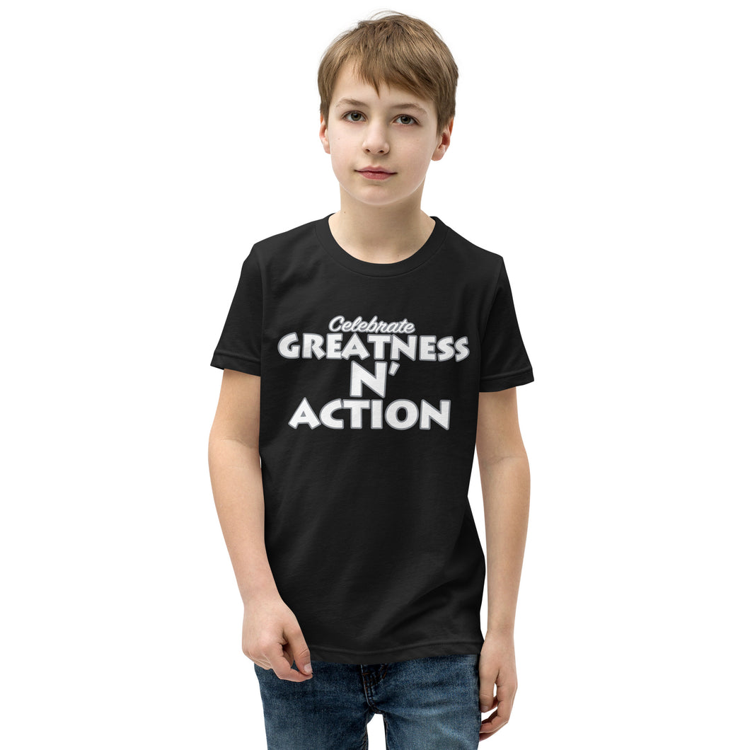 Youth Greatness N' Action Statement T-Shirt (W.P)